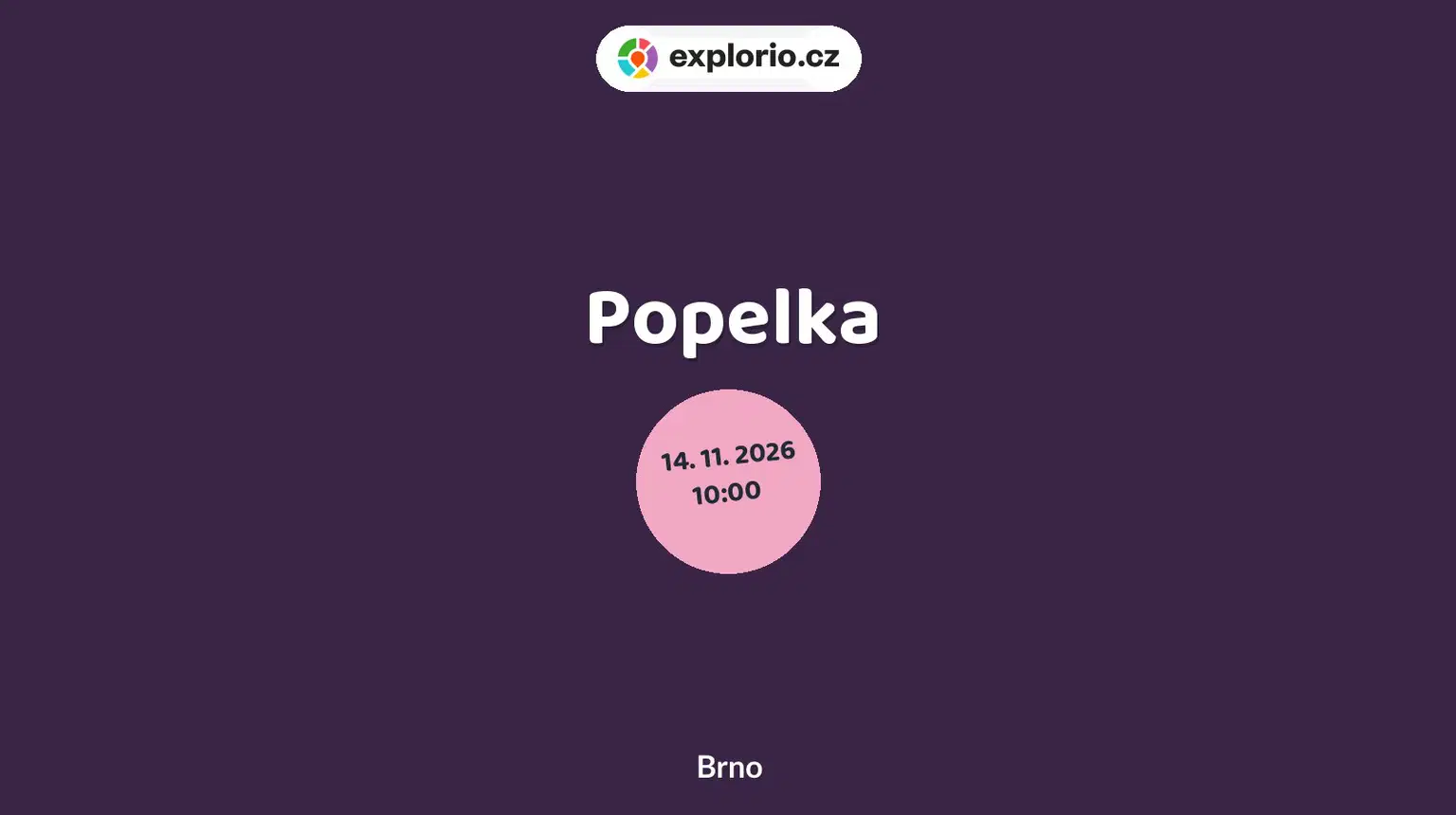 Popelka – divadlo, Hudba a Kino, Brno