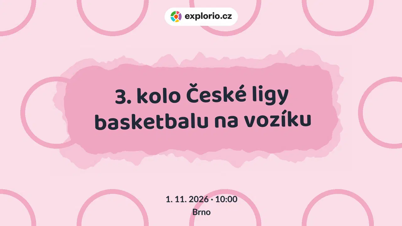 3. kolo České ligy basketbalu na vozíku – sport a Pohyb, Brno
