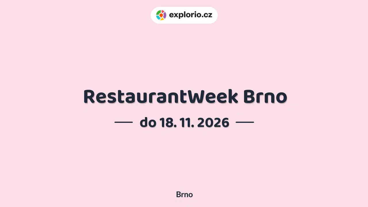 RestaurantWeek Brno – festivaly a Slavnosti, Brno