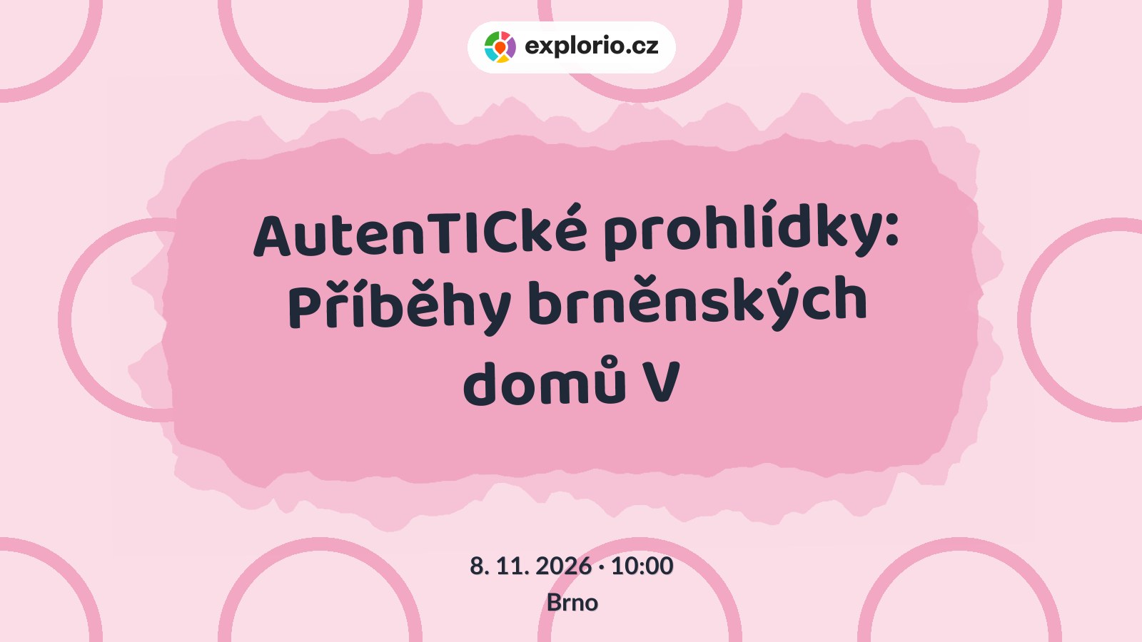 AutenTICké prohlídky: Příběhy brněnských domů V – prohlídky a Muzea, Brno