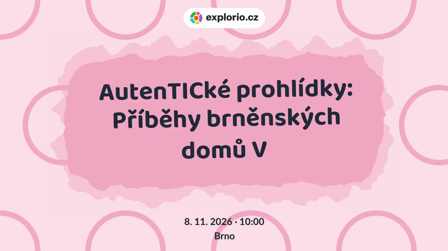 AutenTICké prohlídky: Příběhy brněnských domů V – prohlídky a Muzea, Brno