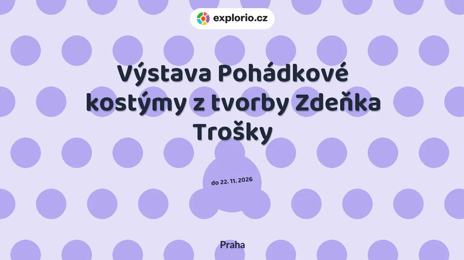 Výstava Pohádkové kostýmy z tvorby Zdeňka Trošky – prohlídky a Muzea, Praha