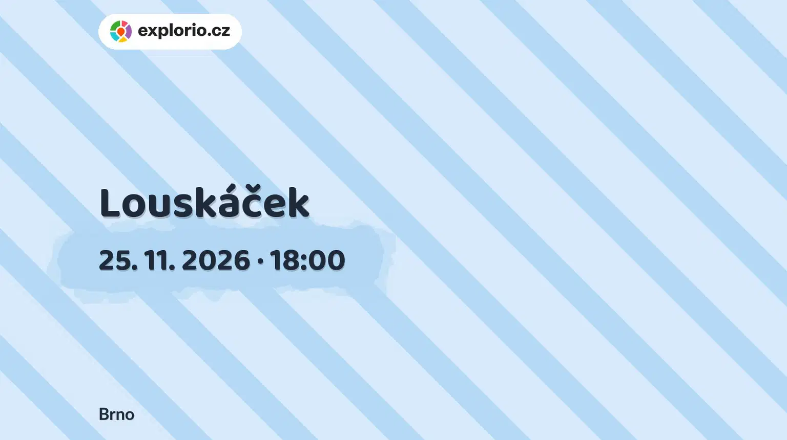 Louskáček – divadlo, Hudba a Kino, Brno