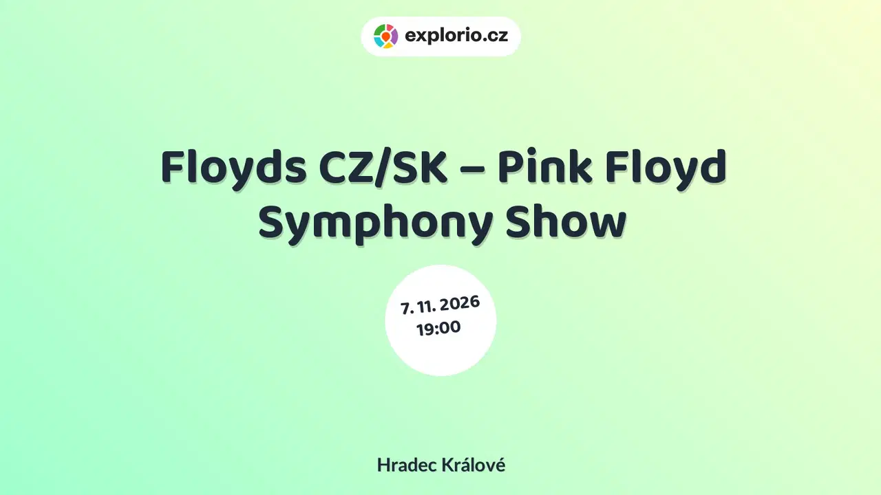 Floyds CZ/SK – Pink Floyd Symphony Show – divadlo, Hudba a Kino, Hradec Králové