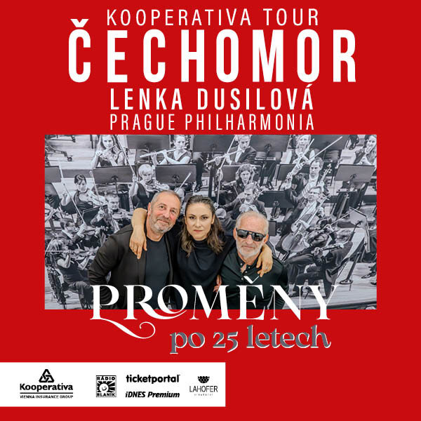 Čechomor Kooperativa tour - Proměny po 25. letech – divadlo, Hudba a Kino, Hradec Králové – fotka 2