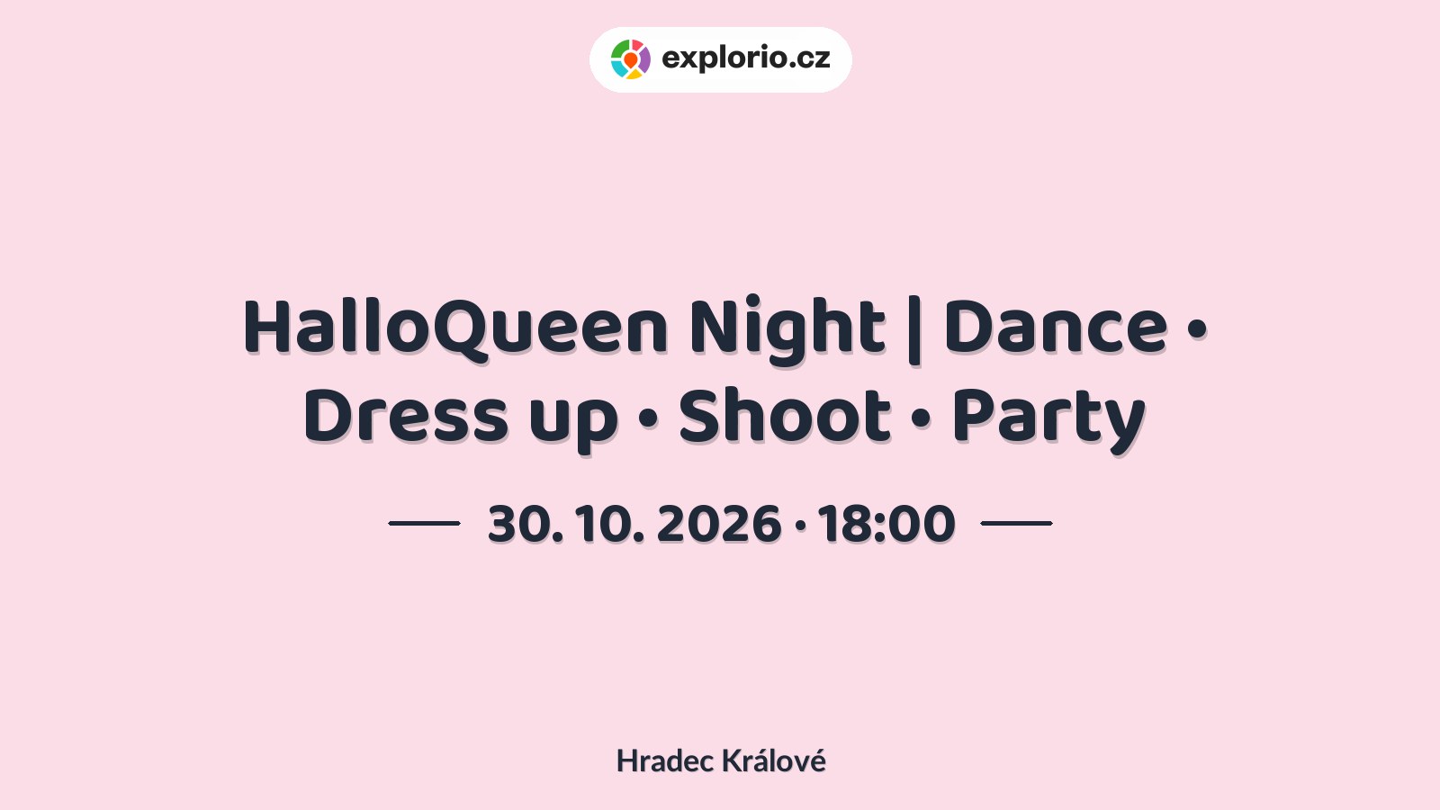 HalloQueen Night | Dance • Dress up • Shoot • Party – divadlo, Hudba a Kino, Hradec Králové