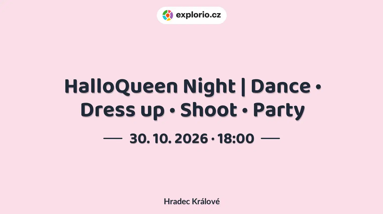 HalloQueen Night | Dance • Dress up • Shoot • Party – divadlo, Hudba a Kino, Hradec Králové