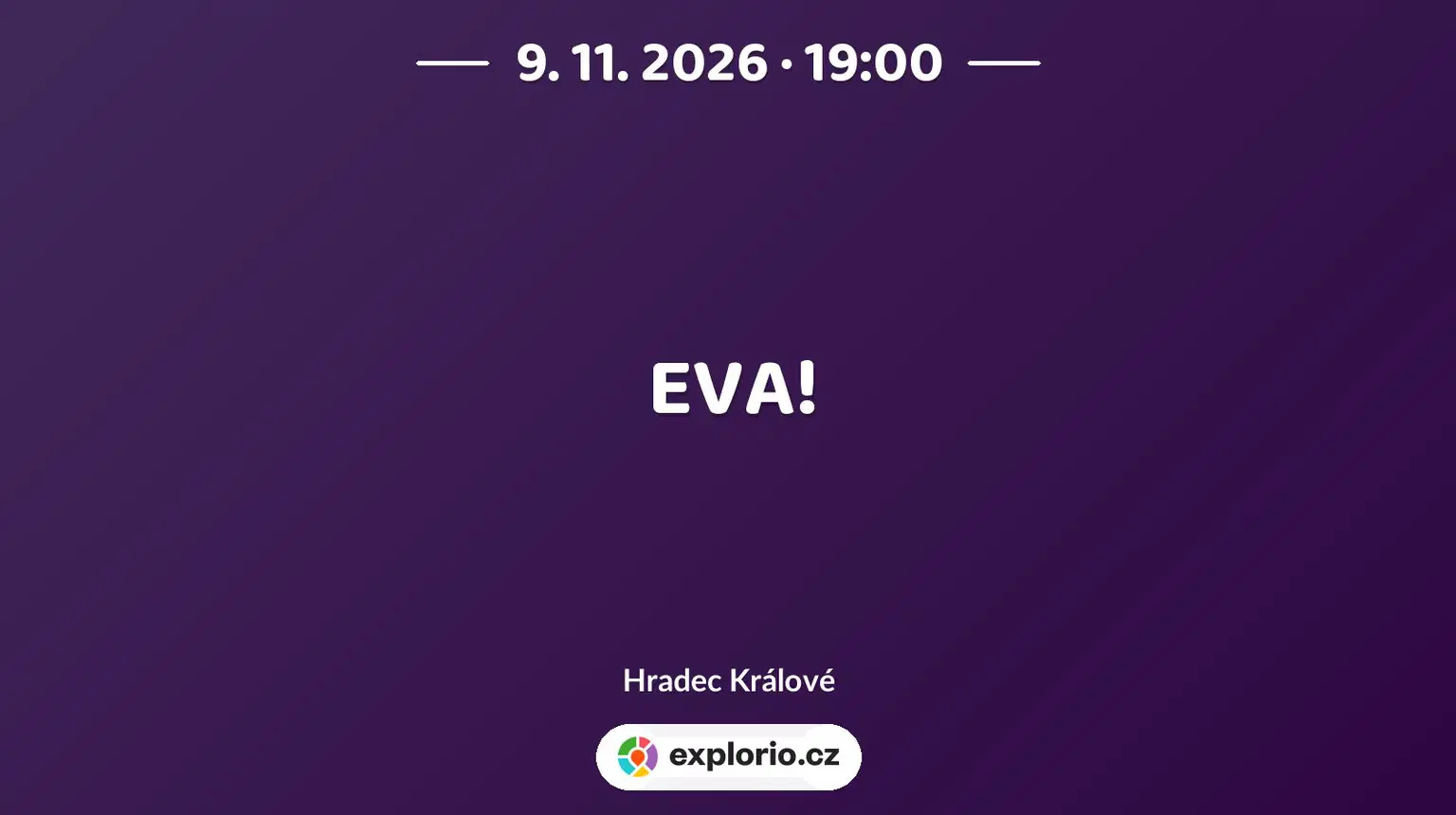 EVA! – divadlo, Hudba a Kino, Hradec Králové