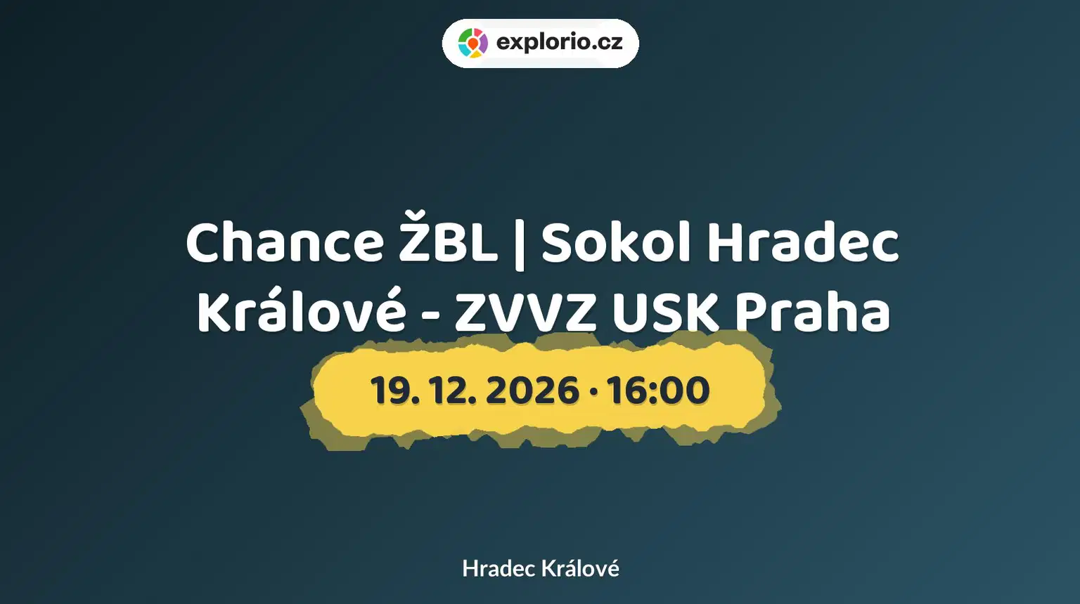 Chance ŽBL | Sokol Hradec Králové - ZVVZ USK Praha – sport a Pohyb, Hradec Králové
