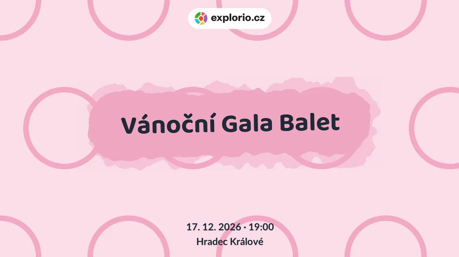 Vánoční Gala Balet – divadlo, Hudba a Kino, Hradec Králové