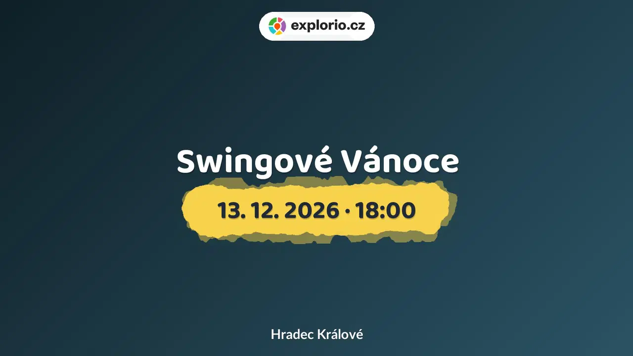 Swingové Vánoce – divadlo, Hudba a Kino, Hradec Králové