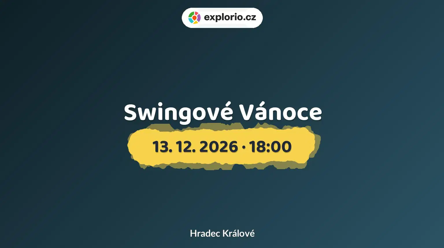 Swingové Vánoce – divadlo, Hudba a Kino, Hradec Králové