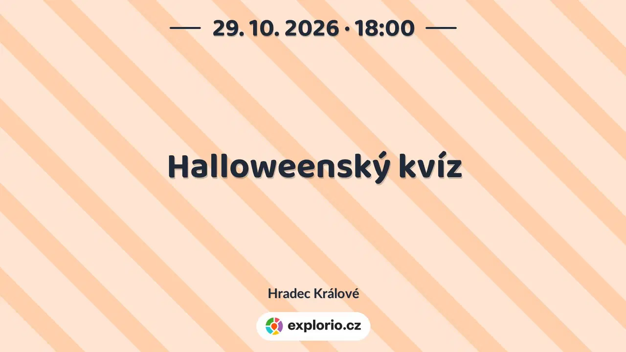 Halloweenský kvíz – divadlo, Hudba a Kino, Hradec Králové
