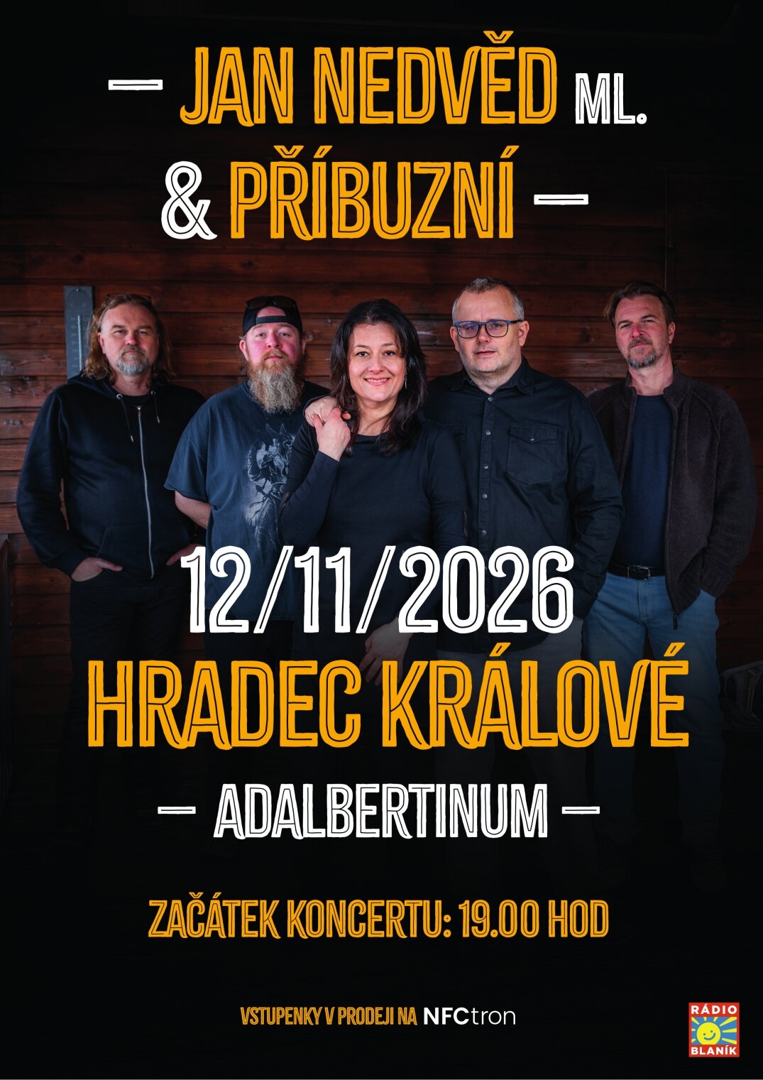 Jan Nedvěd ml. & Příbuzní – divadlo, Hudba a Kino, Hradec Králové – fotka 2