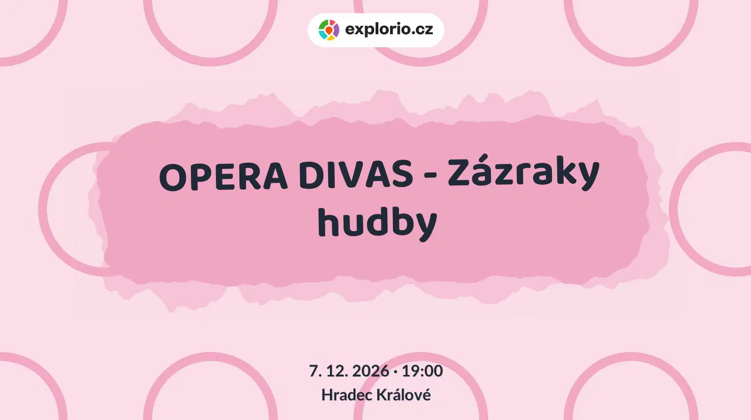 OPERA DIVAS - Zázraky hudby – divadlo, Hudba a Kino, Hradec Králové