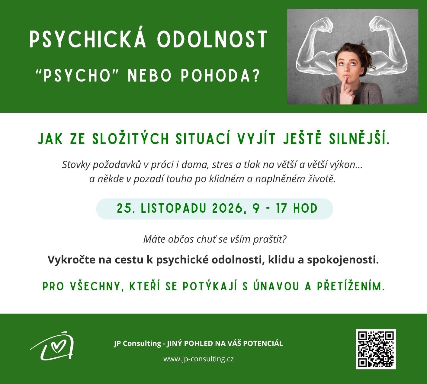 Psychická odolnost - "psycho" nebo pohoda? – tvořivé dílny a Workshopy, Hradec Králové – fotka 2