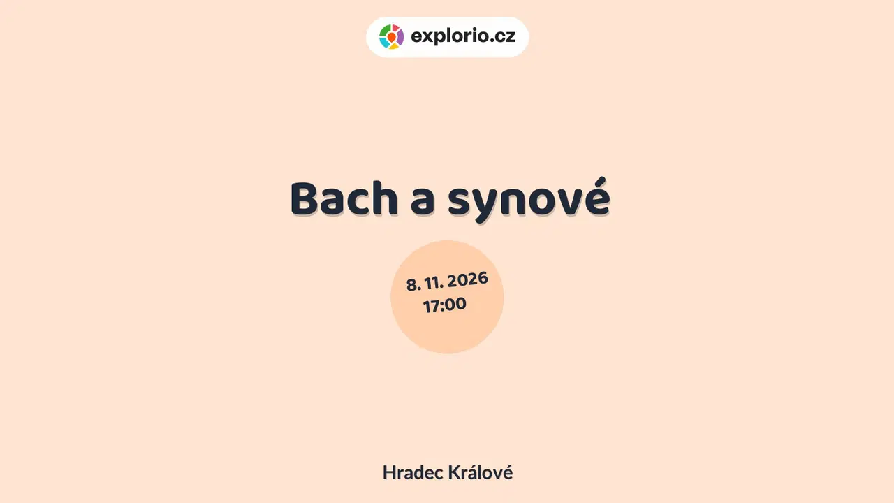 Bach a synové – divadlo, Hudba a Kino, Hradec Králové