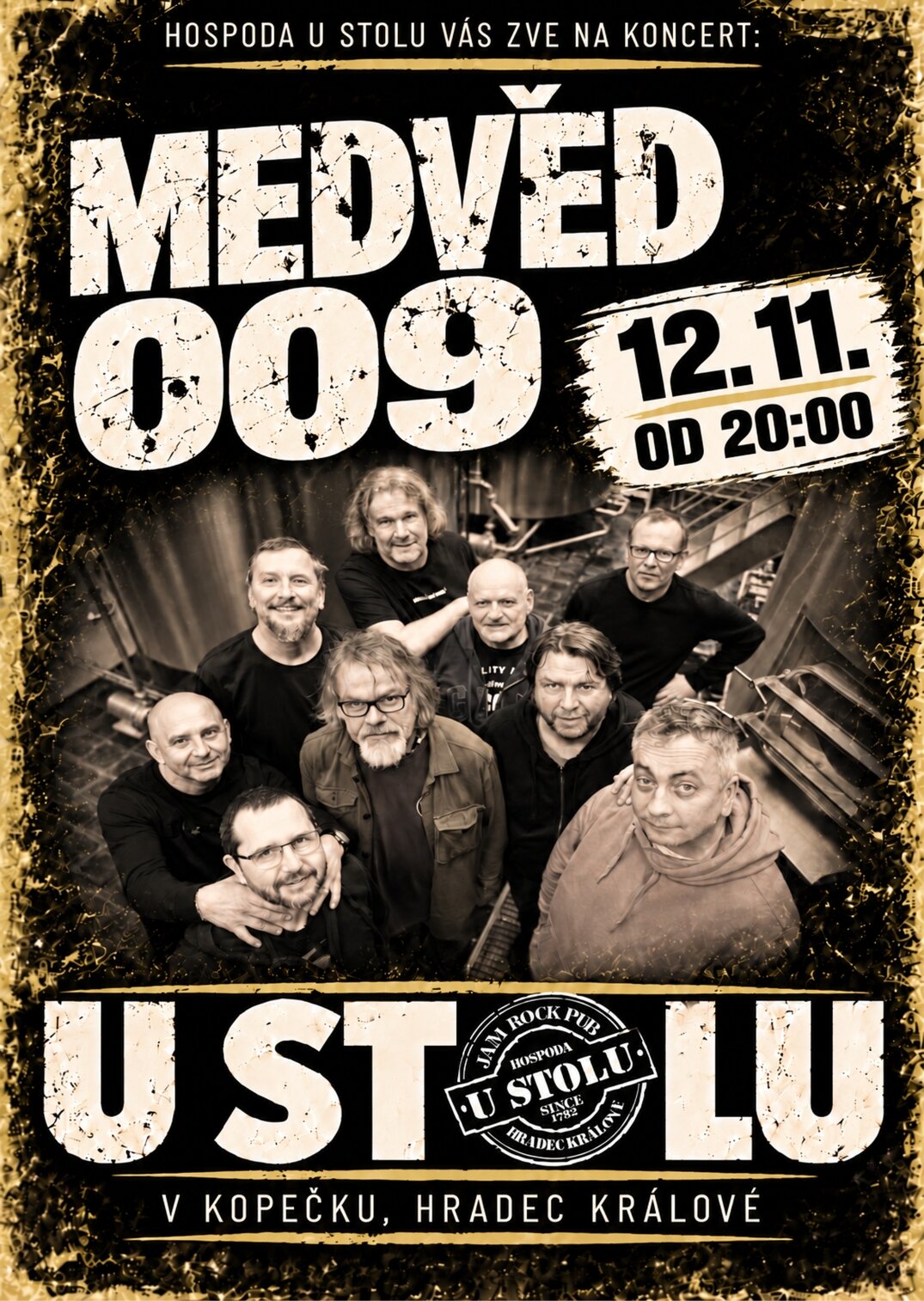 Medvěd 009 – divadlo, Hudba a Kino, Hradec Králové – fotka 2