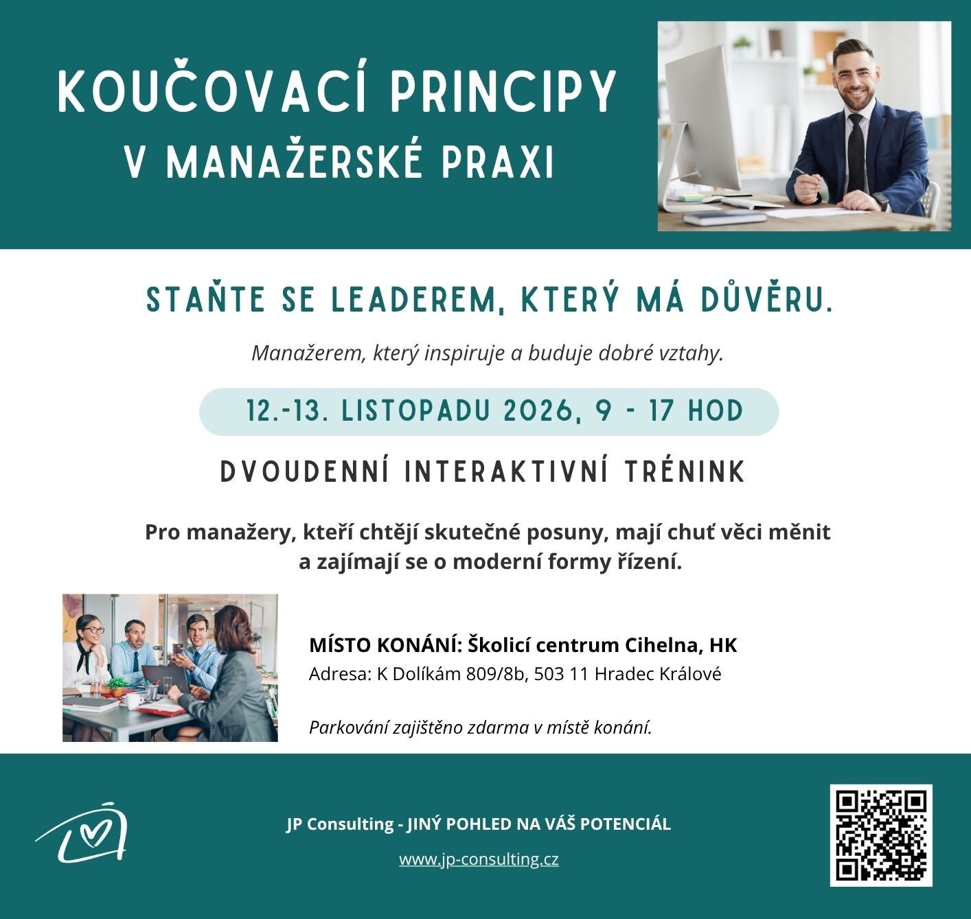 Koučovací principy v manažerské praxi / 12. - 13. 11. – tvořivé dílny a Workshopy, Hradec Králové – fotka 2