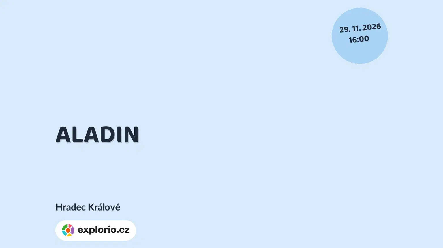 ALADIN – divadlo, Hudba a Kino, Hradec Králové