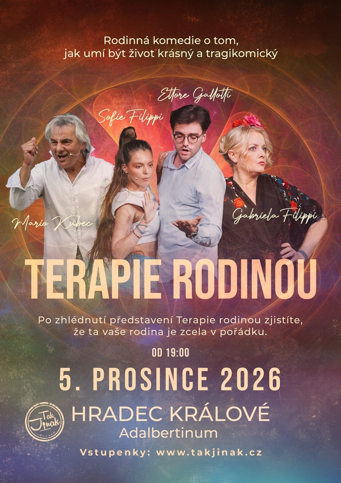 Terapie rodinou / Léčivé divadlo Gabriely Filippi – divadlo, Hudba a Kino, Hradec Králové – fotka 2