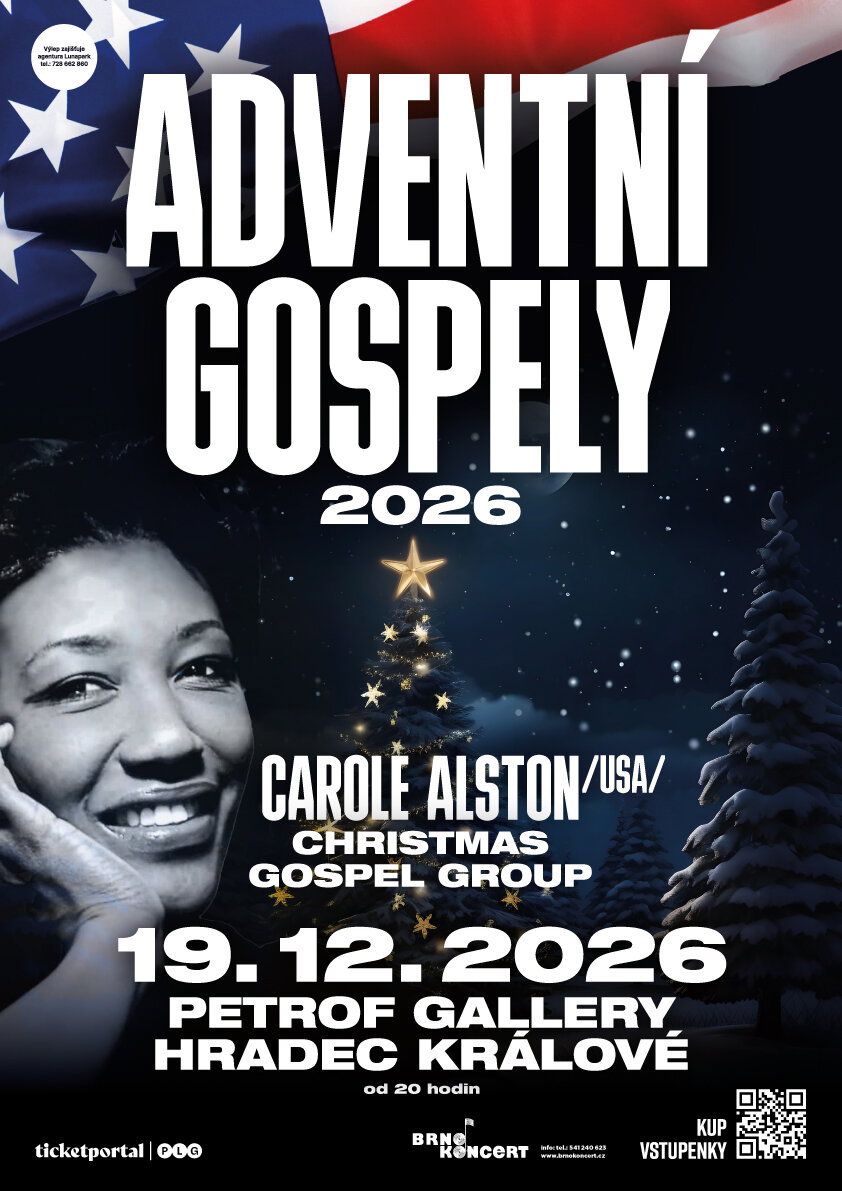 ADVENTNÍ GOSPELY 2026: Carole Alston & Christmas Gospel (USA) – divadlo, Hudba a Kino, Hradec Králové – fotka 2