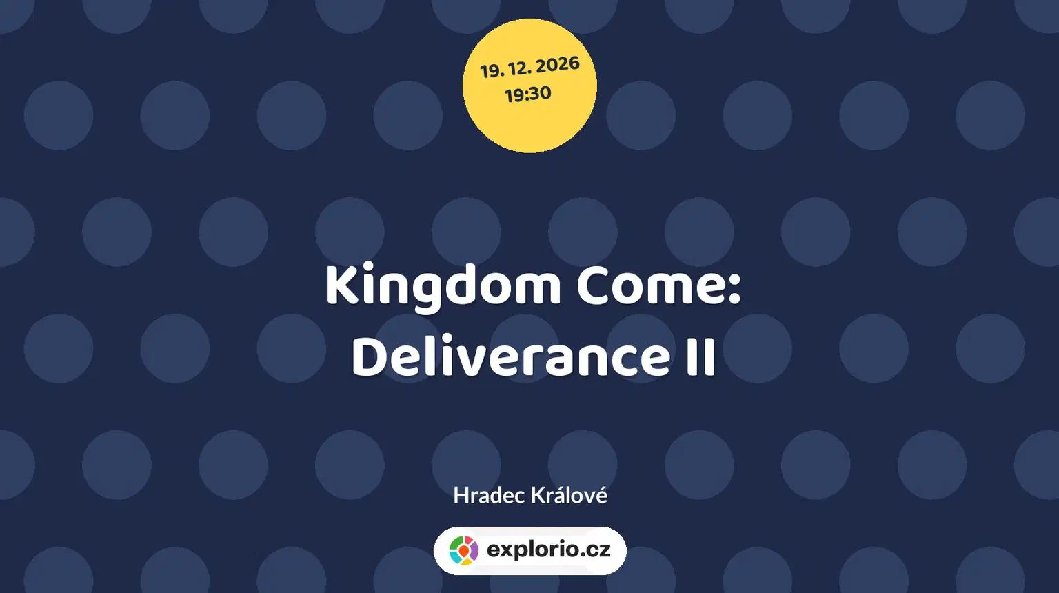 Kingdom Come: Deliverance II – divadlo, Hudba a Kino, Hradec Králové