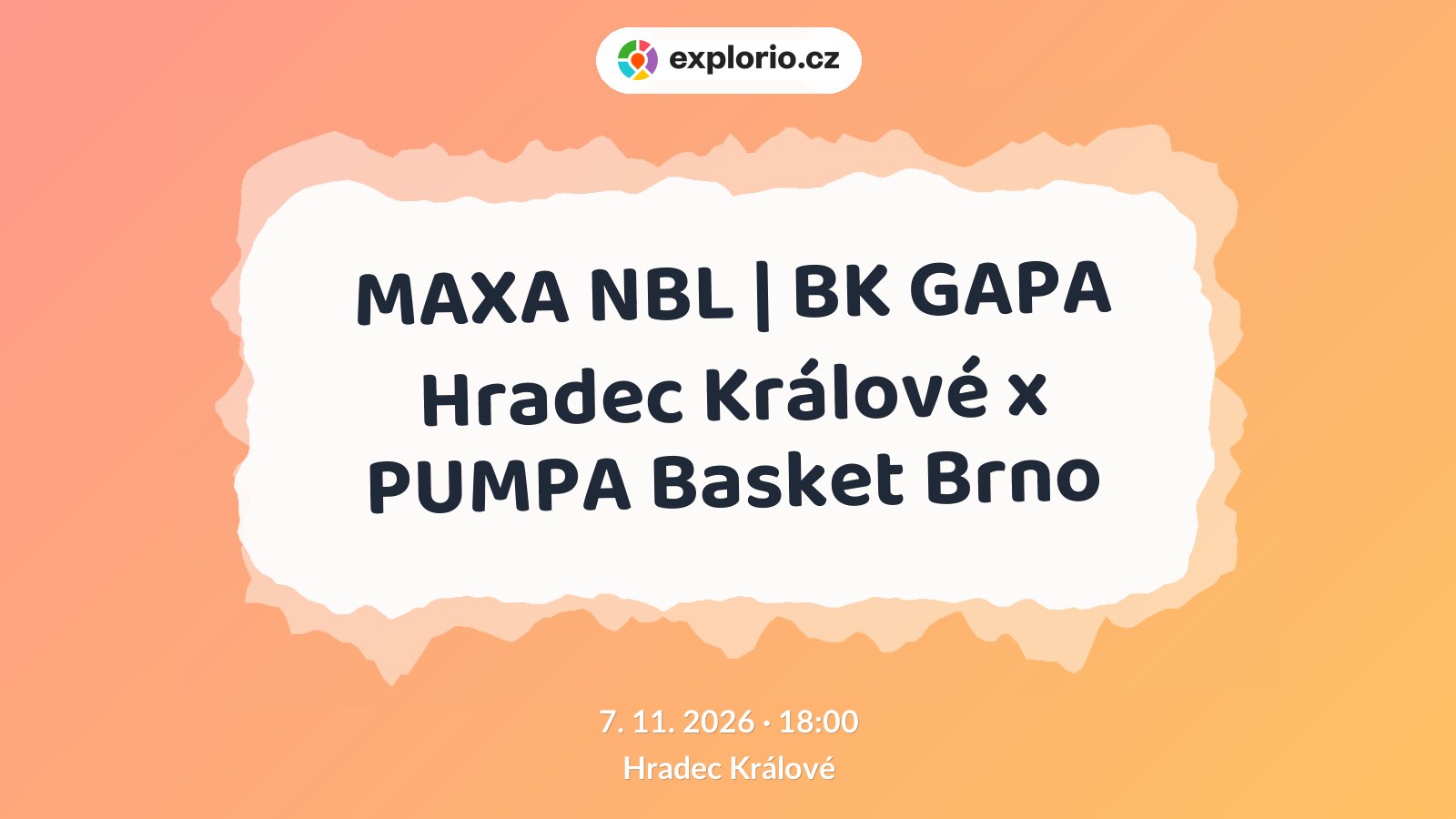 MAXA NBL | BK GAPA Hradec Králové x PUMPA Basket Brno – sport a Pohyb, Hradec Králové