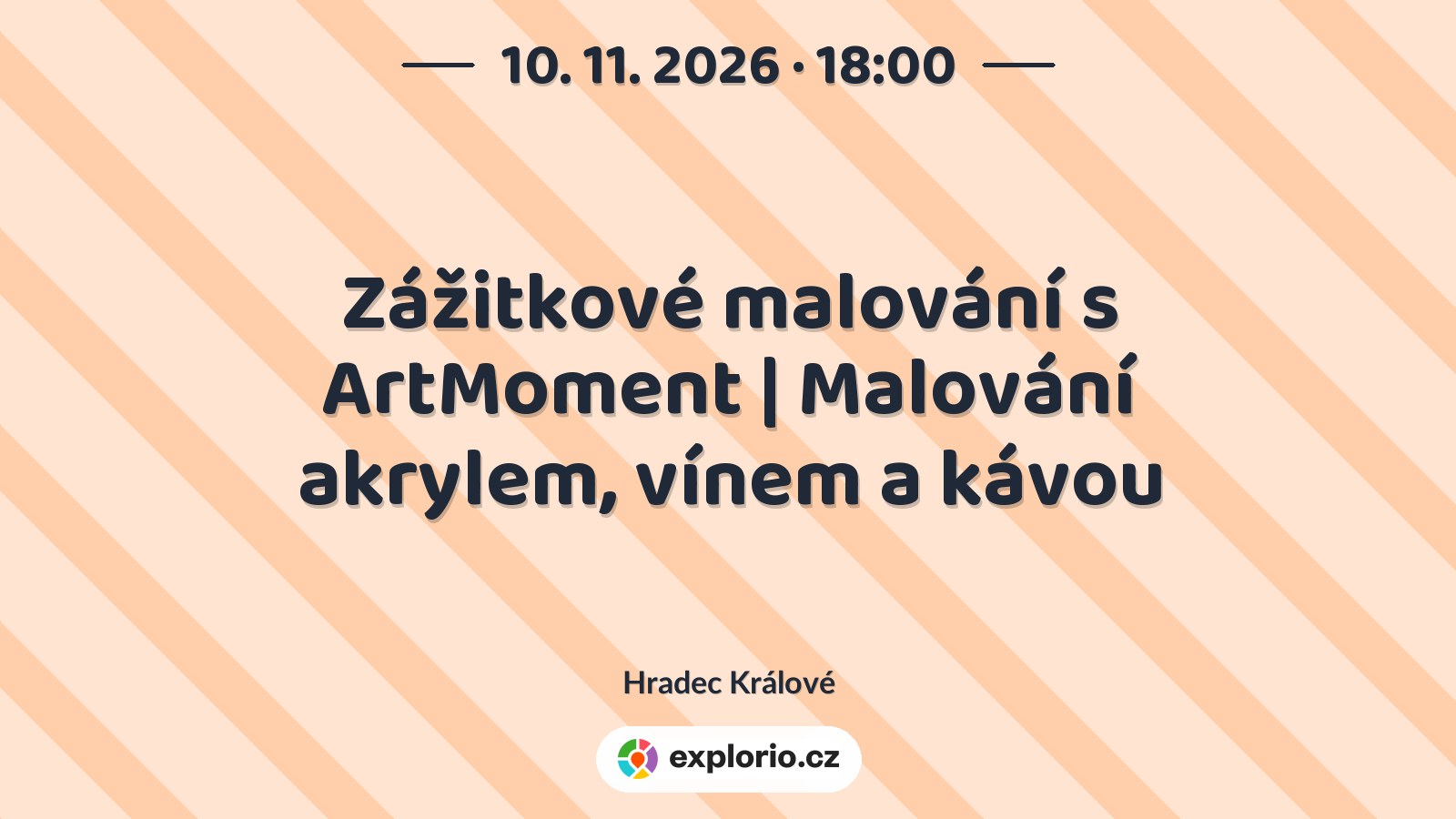 Zážitkové malování s ArtMoment | Malování akrylem, vínem a kávou – tvořivé dílny a Workshopy, Hradec Králové