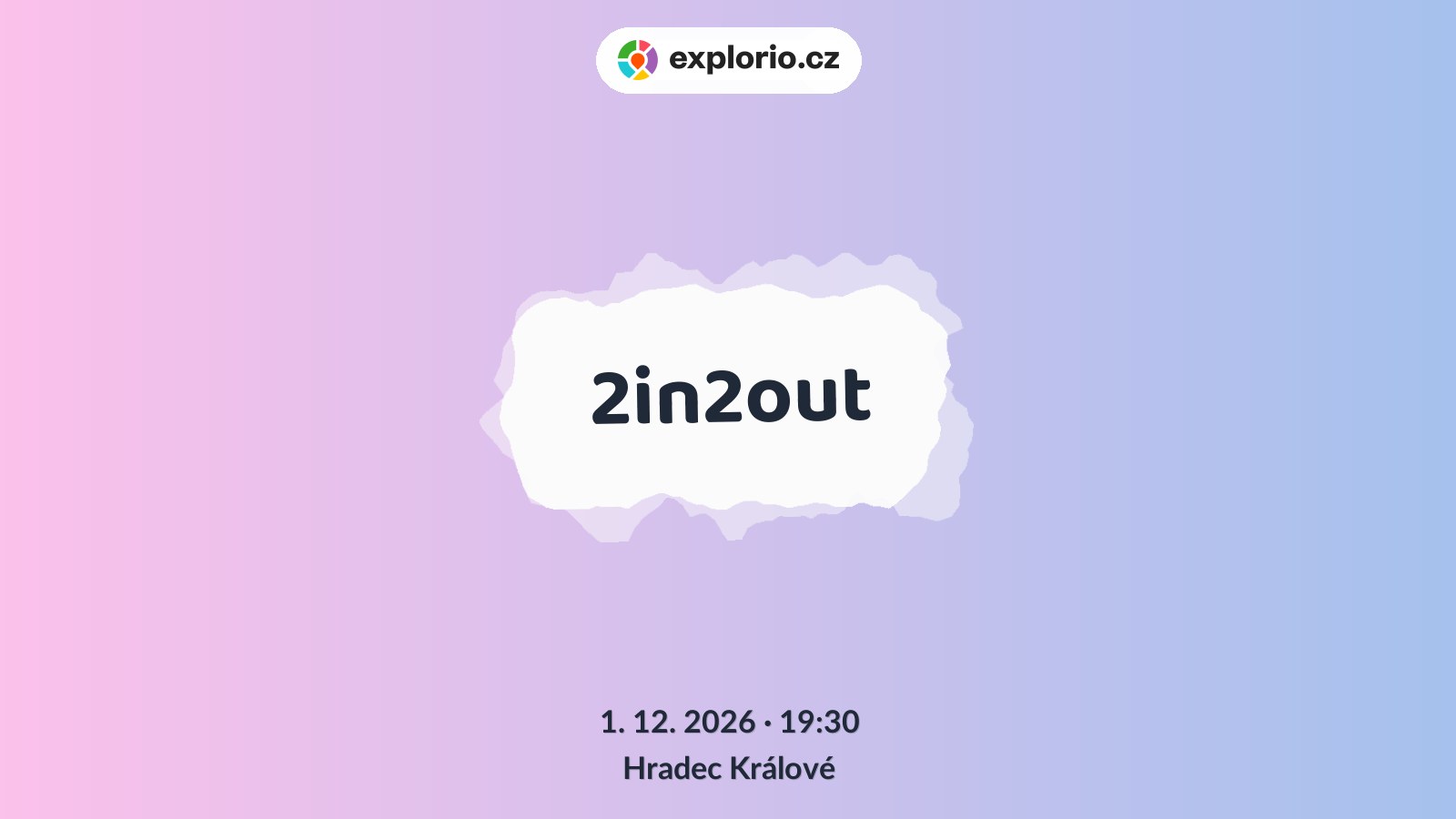 2in2out – divadlo, Hudba a Kino, Hradec Králové