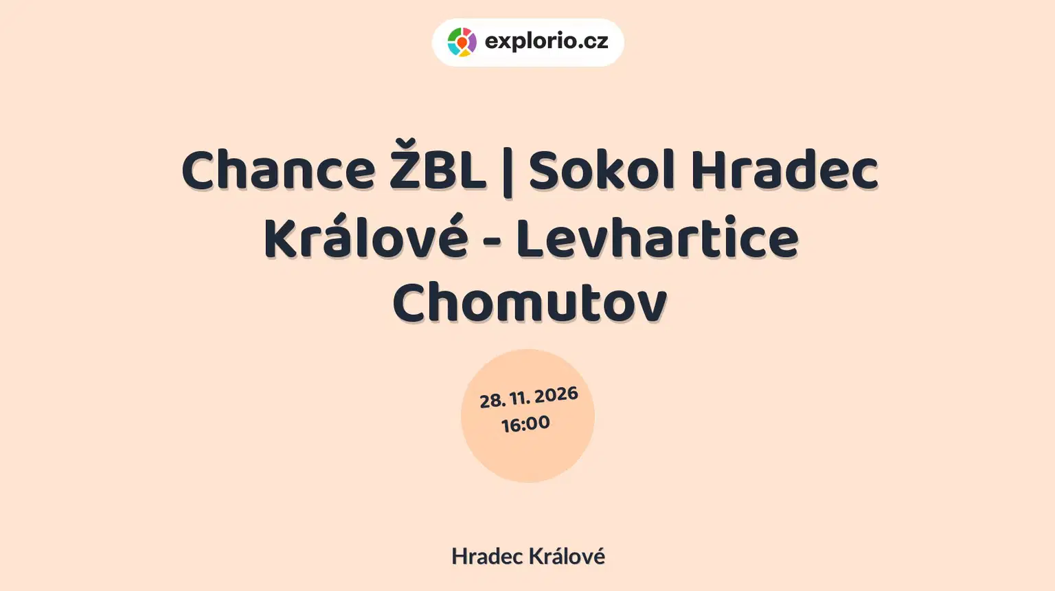 Chance ŽBL | Sokol Hradec Králové - Levhartice Chomutov – sport a Pohyb, Hradec Králové