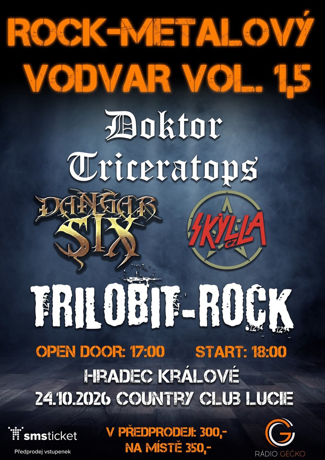 Rock Metalový Vodvar vol.1,5 – divadlo, Hudba a Kino, Hradec Králové – fotka 2