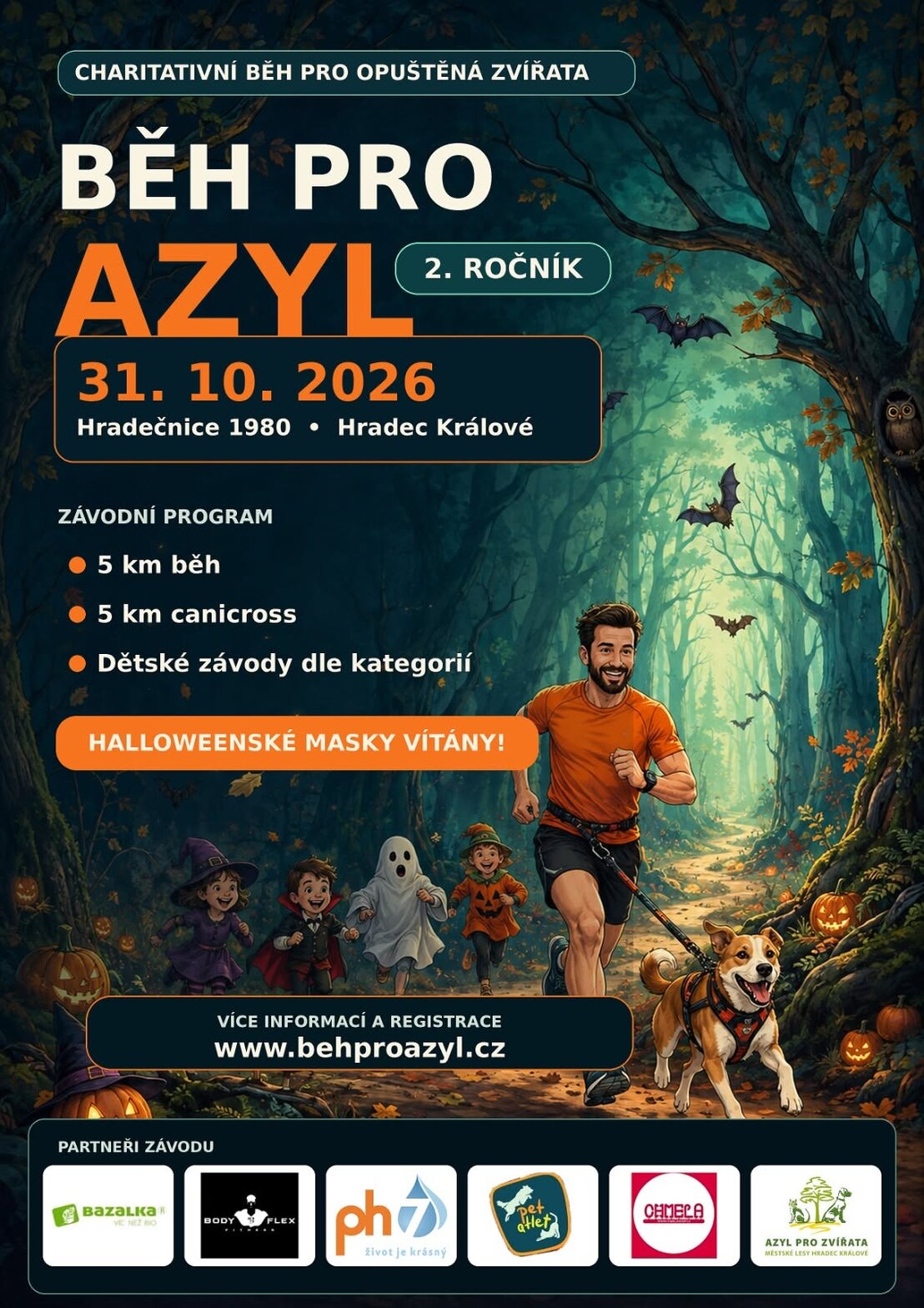 Běh pro Azyl pro zvířata – sport a Pohyb, Hradec Králové – fotka 2