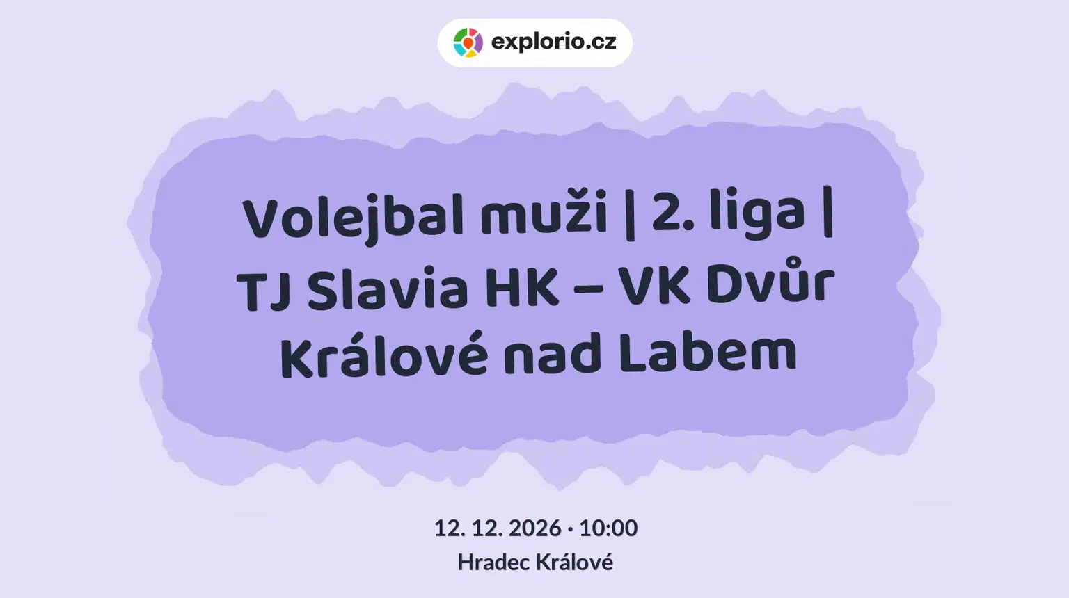 Volejbal muži | 2. liga | TJ Slavia HK – VK Dvůr Králové nad Labem – sport a Pohyb, Hradec Králové
