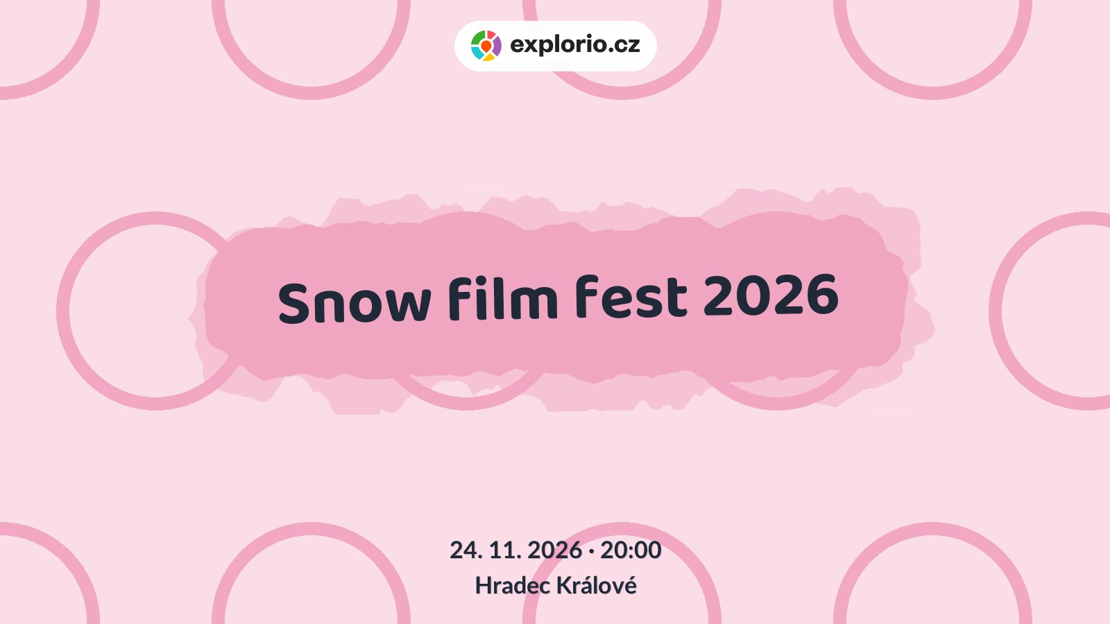 Snow film fest 2026 – divadlo, Hudba a Kino, Hradec Králové