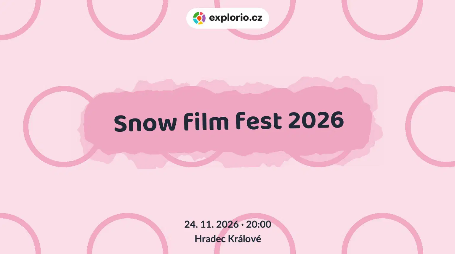 Snow film fest 2026 – divadlo, Hudba a Kino, Hradec Králové