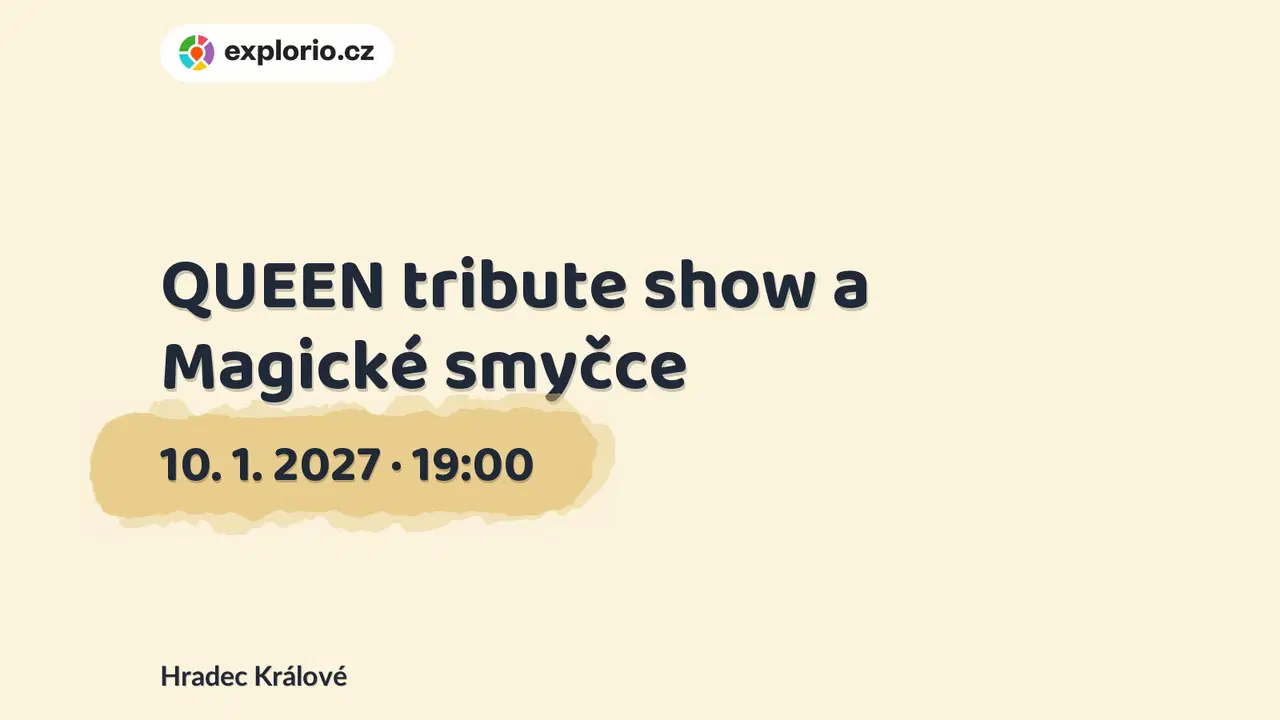 QUEEN tribute show a Magické smyčce – divadlo, Hudba a Kino, Hradec Králové