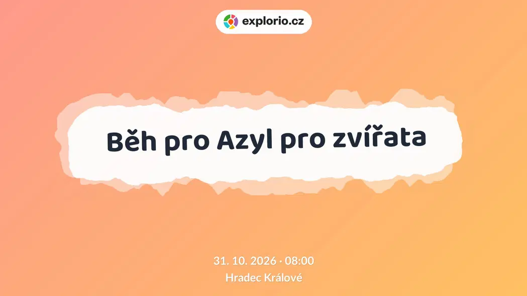 Běh pro Azyl pro zvířata – sport a Pohyb, Hradec Králové