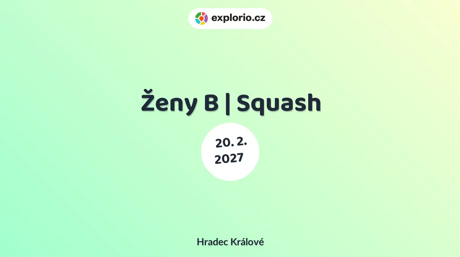 Ženy B | Squash – sport a Pohyb, Hradec Králové