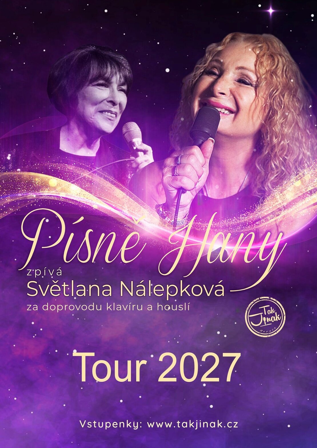Písně Hany / zpívá Světlana Nálepková – divadlo, Hudba a Kino, Hradec Králové – fotka 2