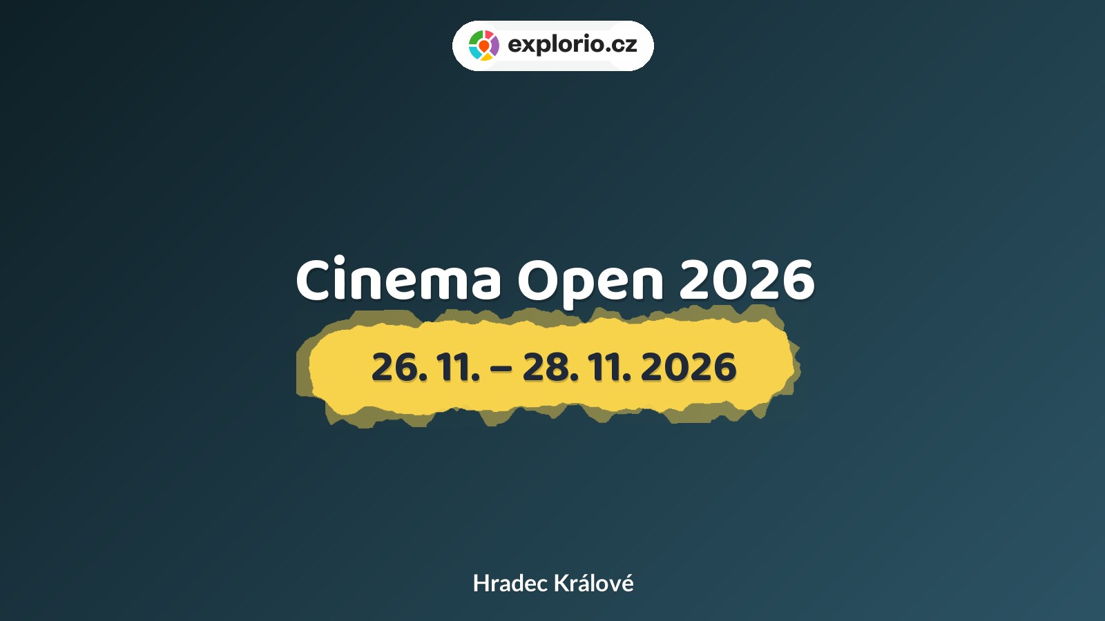 Cinema Open 2026 – divadlo, Hudba a Kino, Hradec Králové