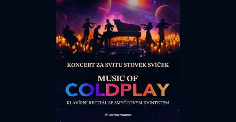 Music of COLDPLAY – Klavírní recitál se smyčcovým kvintetem – divadlo, Hudba a Kino, Hradec Králové – fotka 2