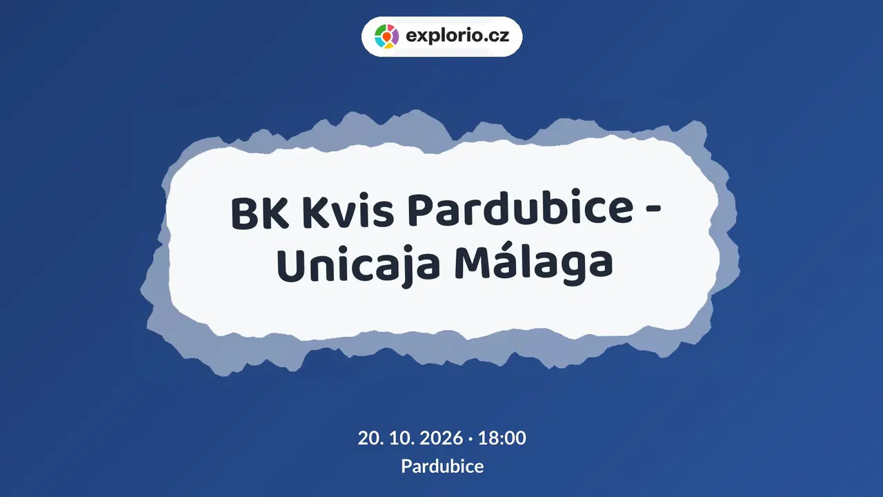 BK Kvis Pardubice - Unicaja Málaga – sport a Pohyb, Pardubice