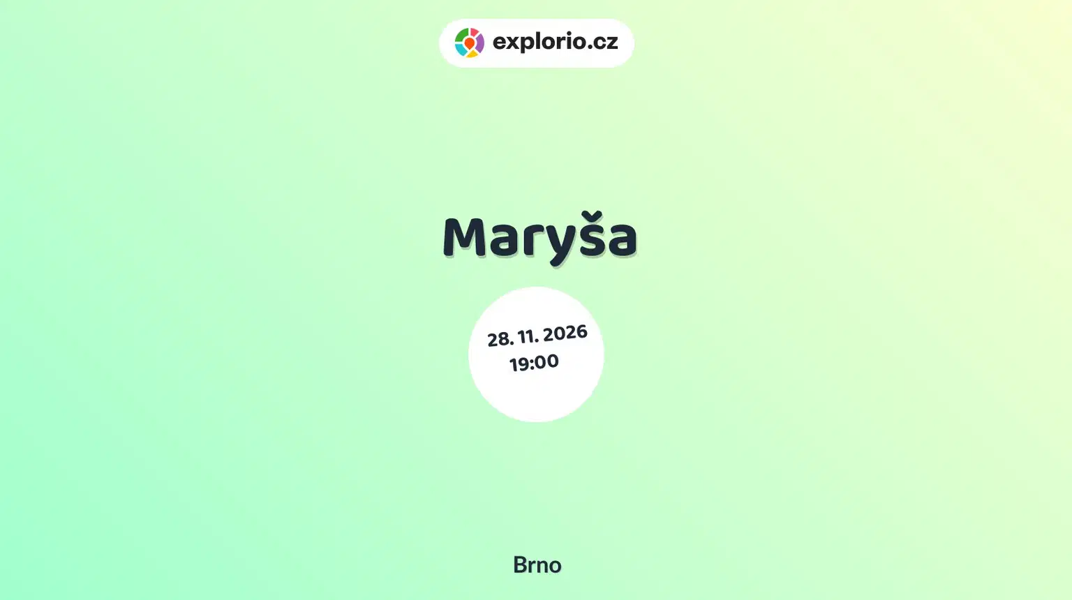 Maryša – divadlo, Hudba a Kino, Brno