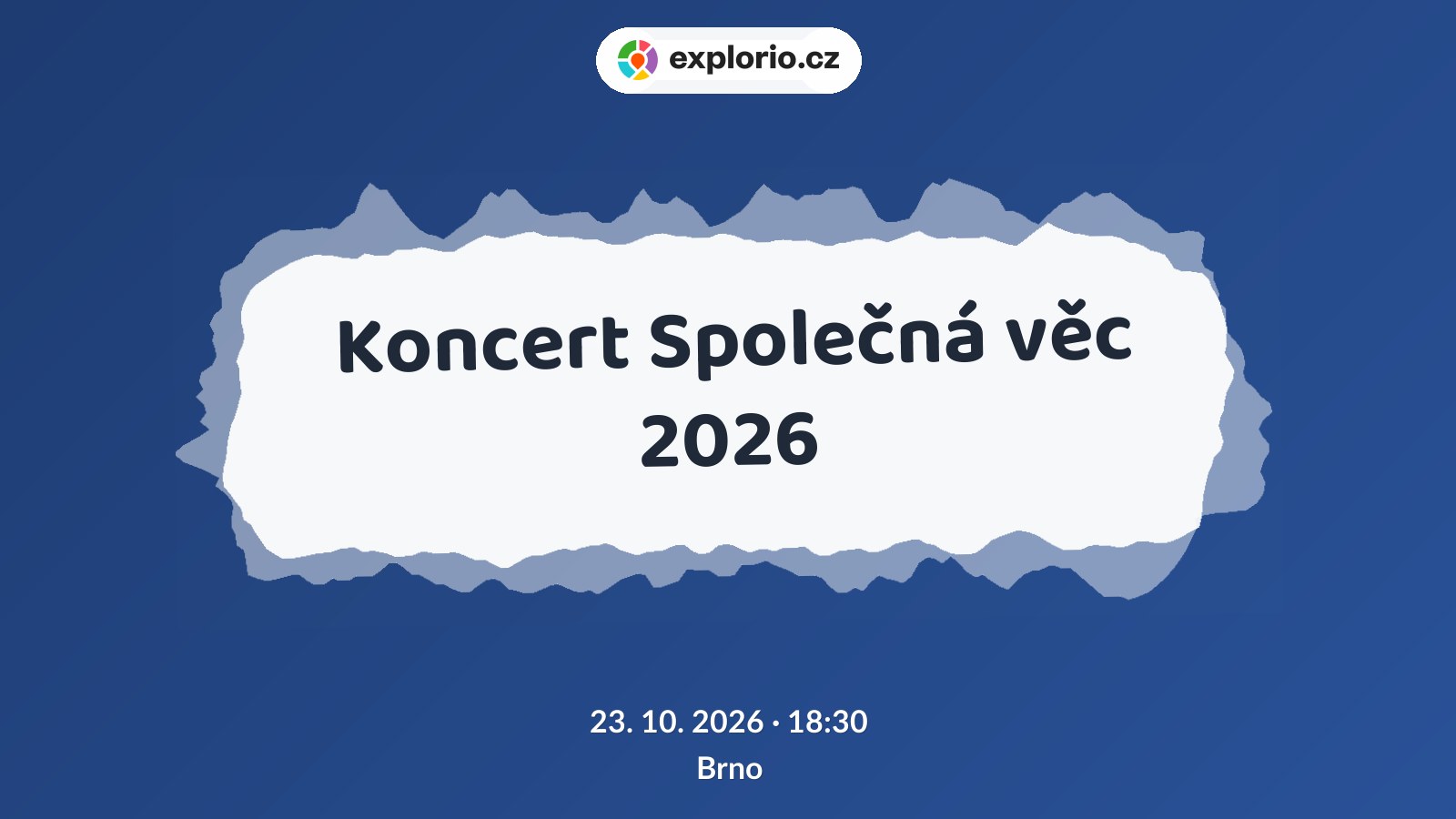 Koncert Společná věc 2026 – divadlo, Hudba a Kino, Brno