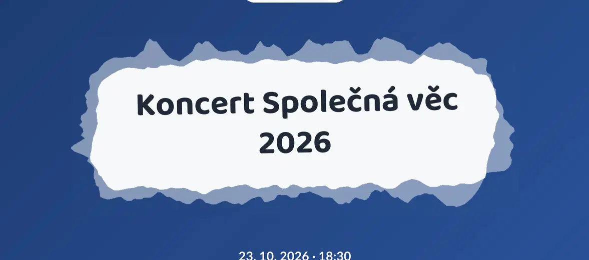 Koncert Společná věc 2026 – divadlo, Hudba a Kino, Brno