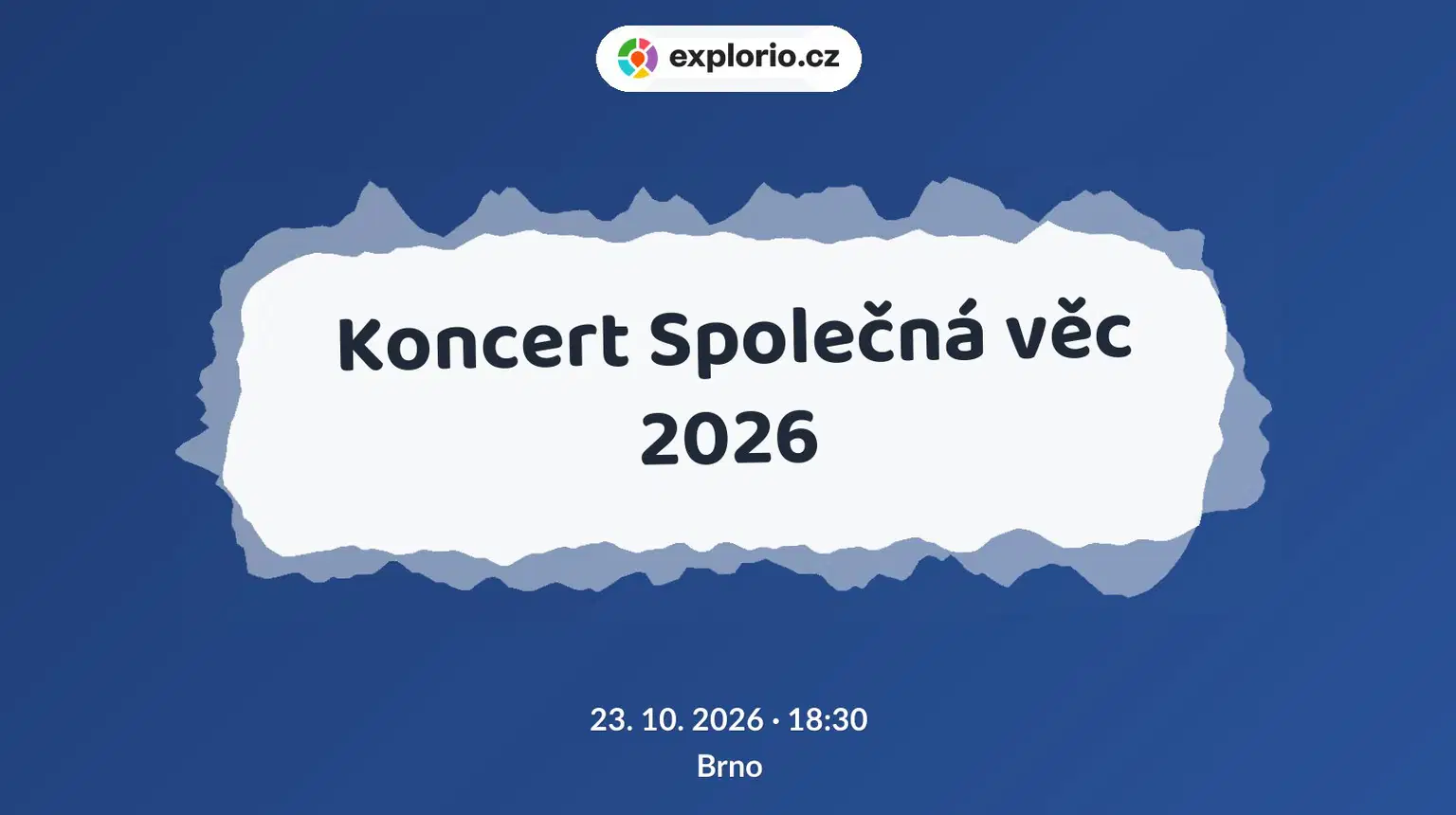 Koncert Společná věc 2026 – divadlo, Hudba a Kino, Brno