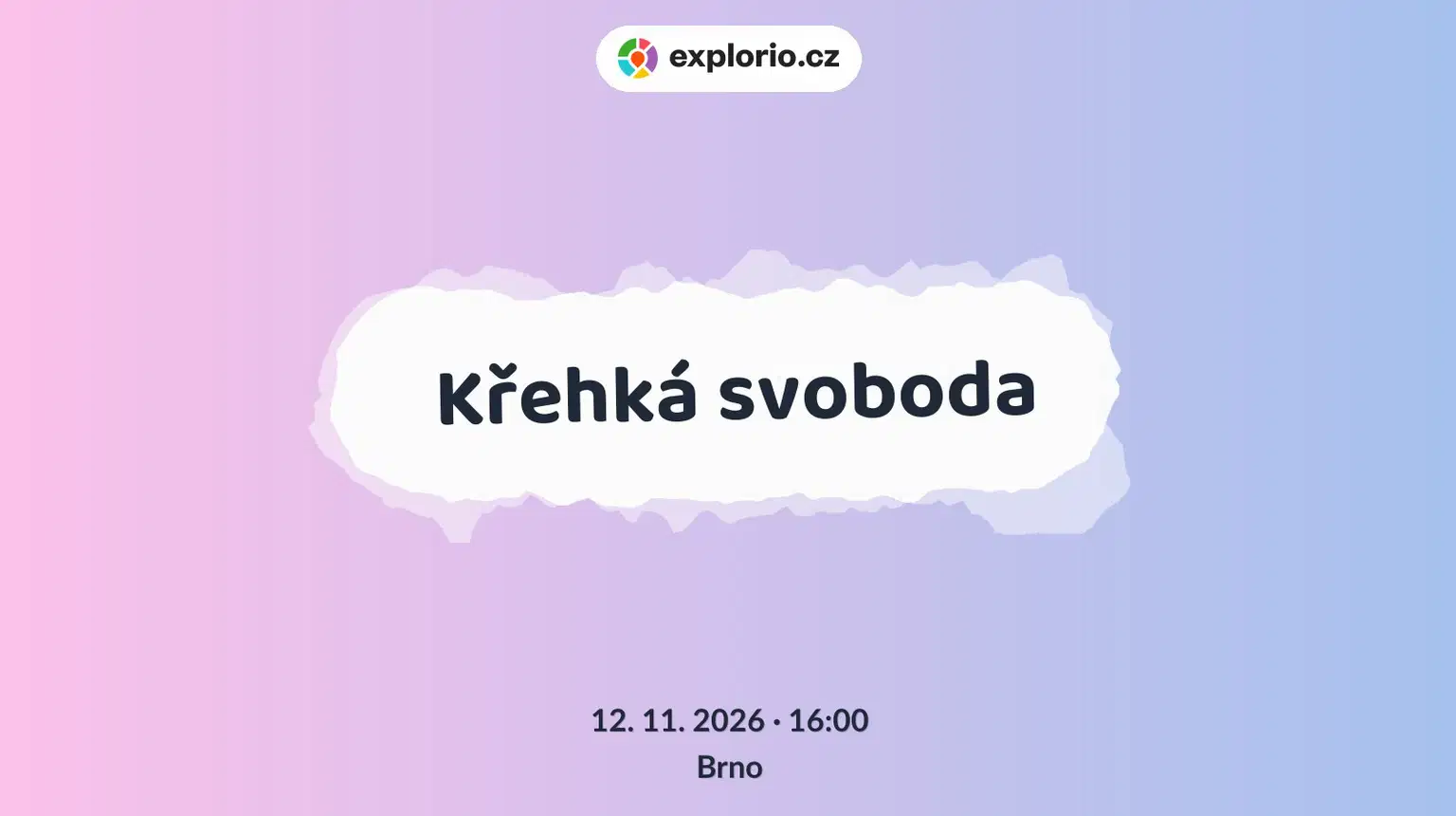 Křehká svoboda – prohlídky a Muzea, Brno