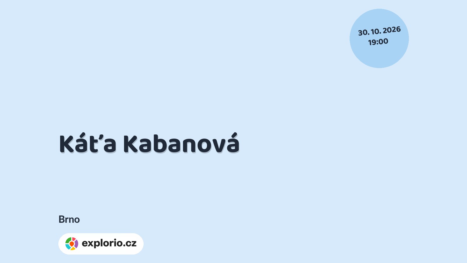 Káťa Kabanová – divadlo, Hudba a Kino, Brno