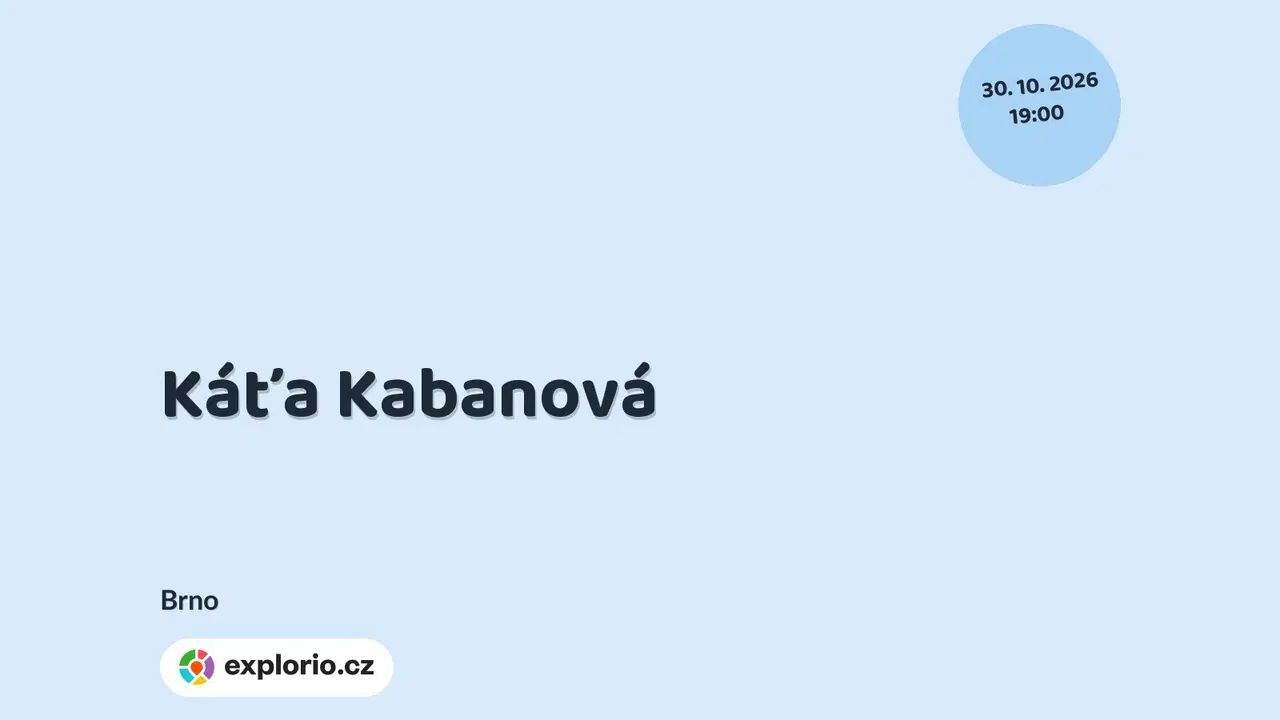 Káťa Kabanová – divadlo, Hudba a Kino, Brno